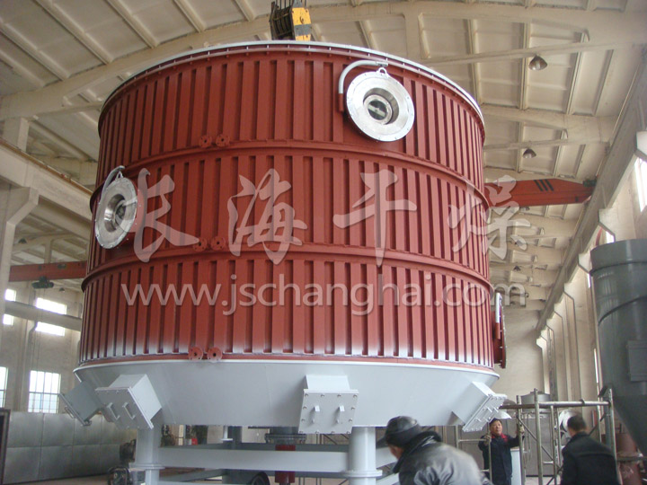 氯化钾专用盘式连续干燥机