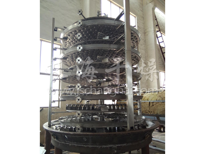 氯化钾专用盘式连续干燥机